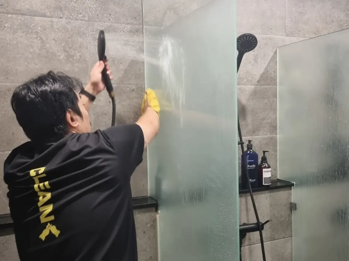 남동구 도림동 건물 세면대·파우더룸 바닥 위생청소 사례 - 행진크린